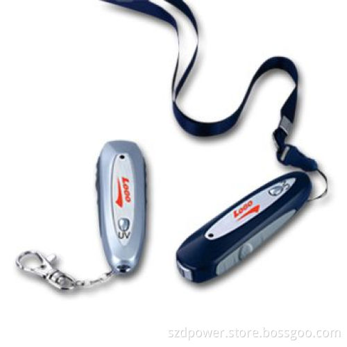 Keychain Design Currency Detector with Magnet Head Neck Strap and UV Light